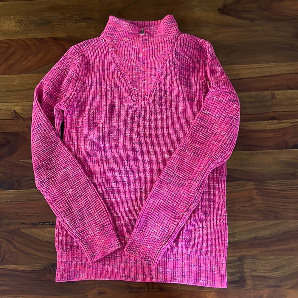 Woman’s Quarter Zip Sweater